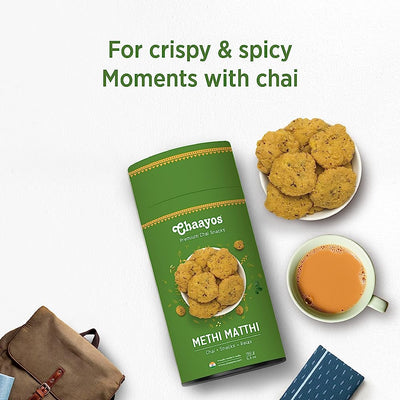 Chaayos Methi Mathri Snacks