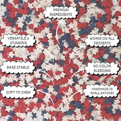 Confect Patriotic Sprinkles for Decoration 03
