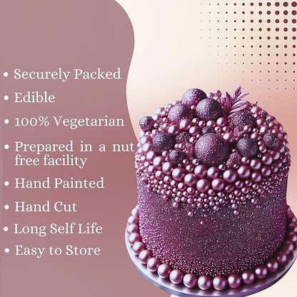 Confect Mauve | Sprinkles Bottle for Decoration Bottle