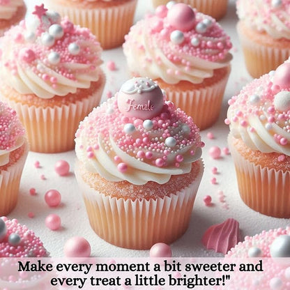 Confect Baby Pink | Sprinkles Bottle for Decoration Bottle