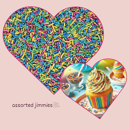 Confect Rainbow Sprinkles for Decoration 03