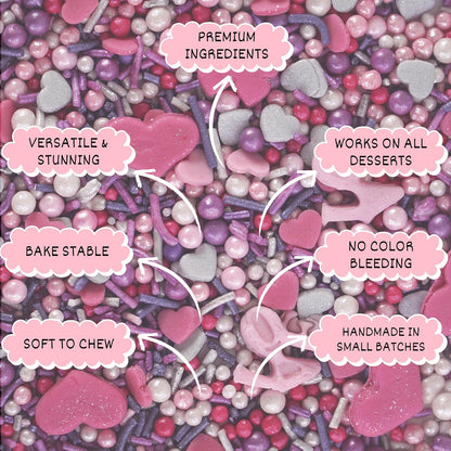 Confect Valentine's Day Sprinkles for Decoration 02