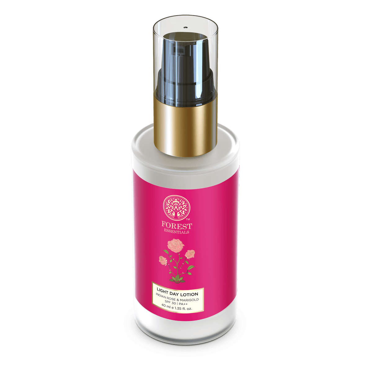 Forest Essentials Light Day Lotion Indian Rose & Marigold With SPF 30 Daily Moisturiser For Dry Skin