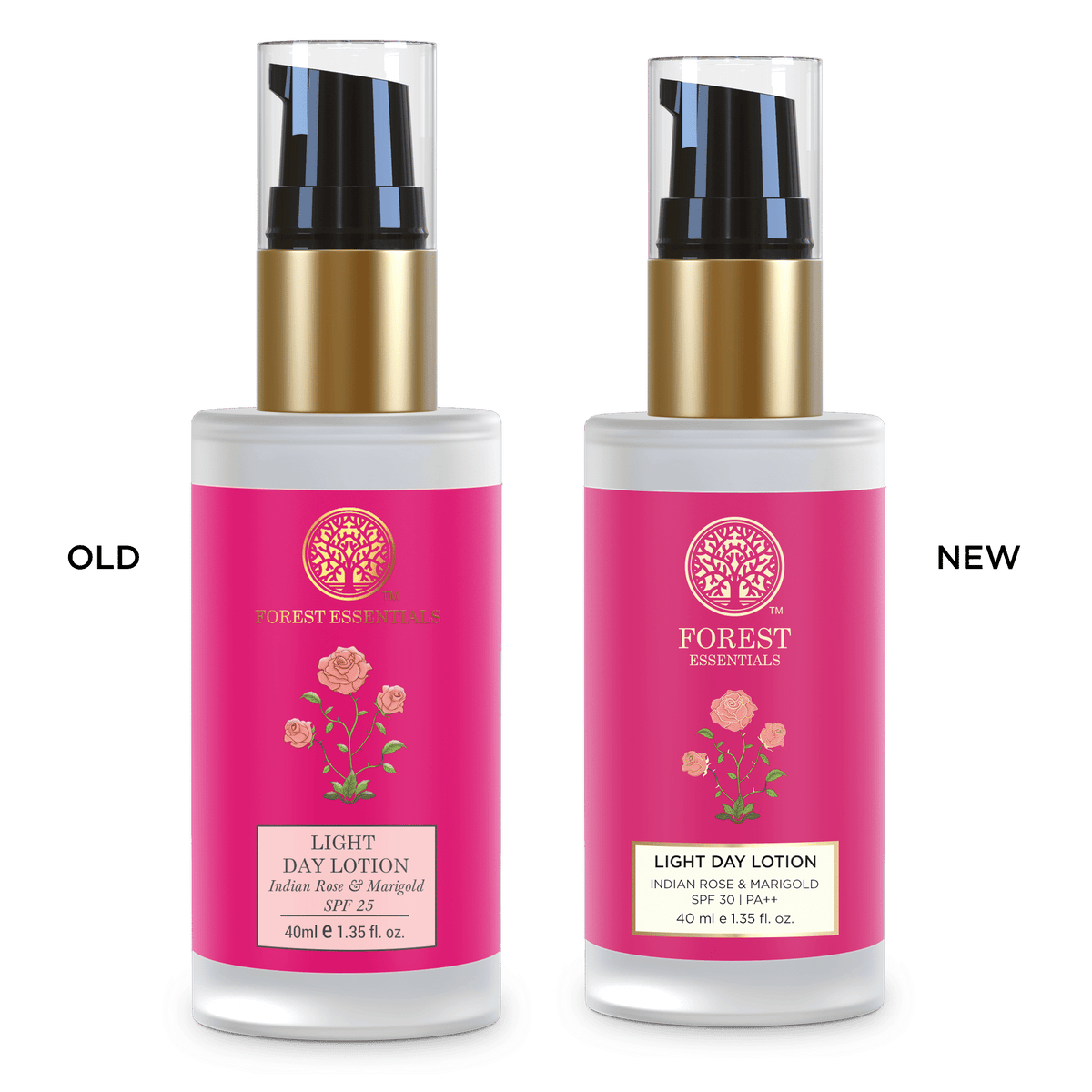 Forest Essentials Light Day Lotion Indian Rose & Marigold With SPF 30 Daily Moisturiser For Dry Skin