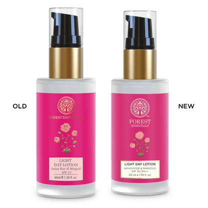 Forest Essentials Light Day Lotion Indian Rose & Marigold With SPF 30 Daily Moisturiser For Dry Skin