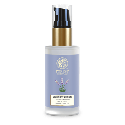 Forest Essentials Light Day Lotion Lavender & Neroli With SPF 30 Daily Moisturiser For Oily Skin