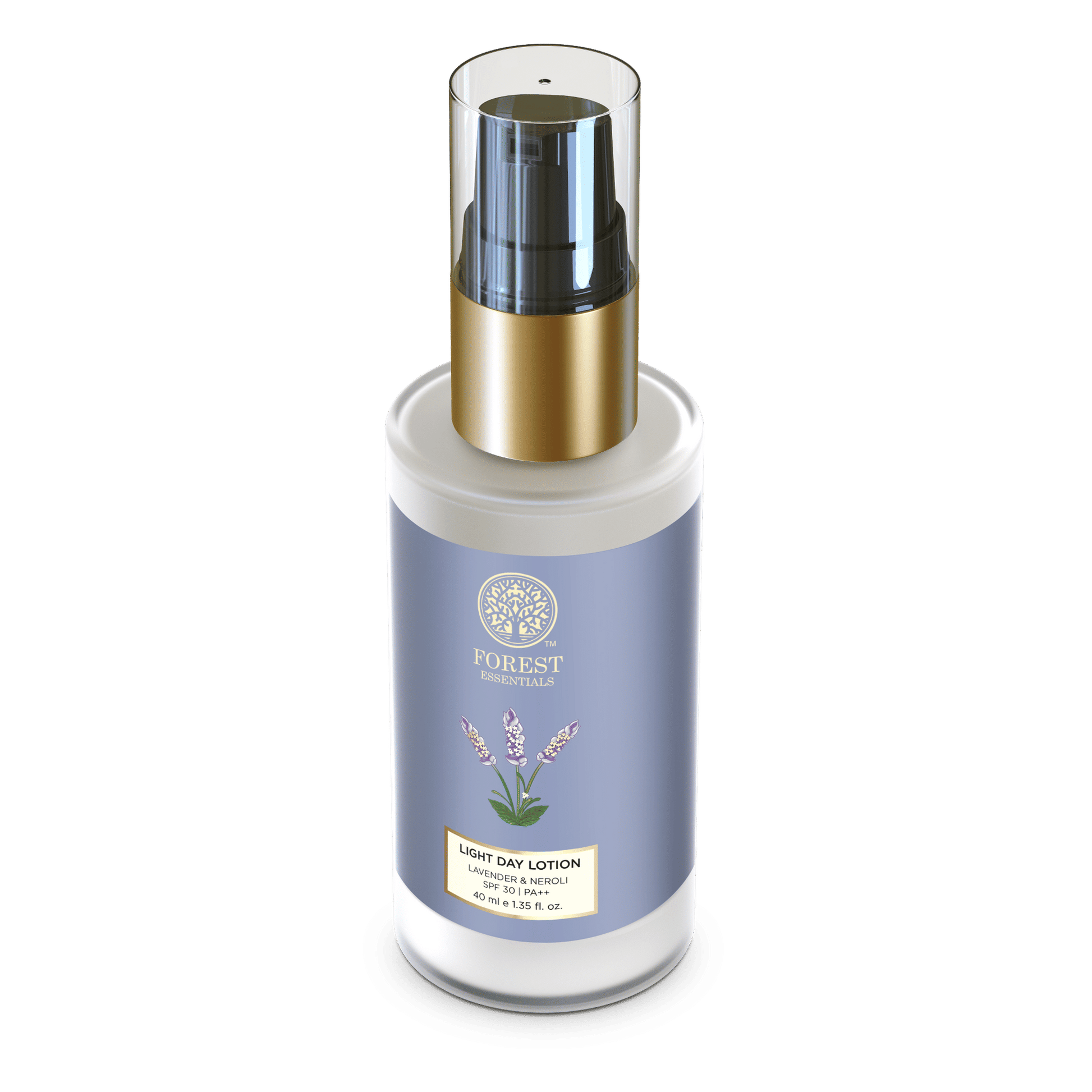Forest Essentials Light Day Lotion Lavender & Neroli With SPF 30 Daily Moisturiser For Oily Skin