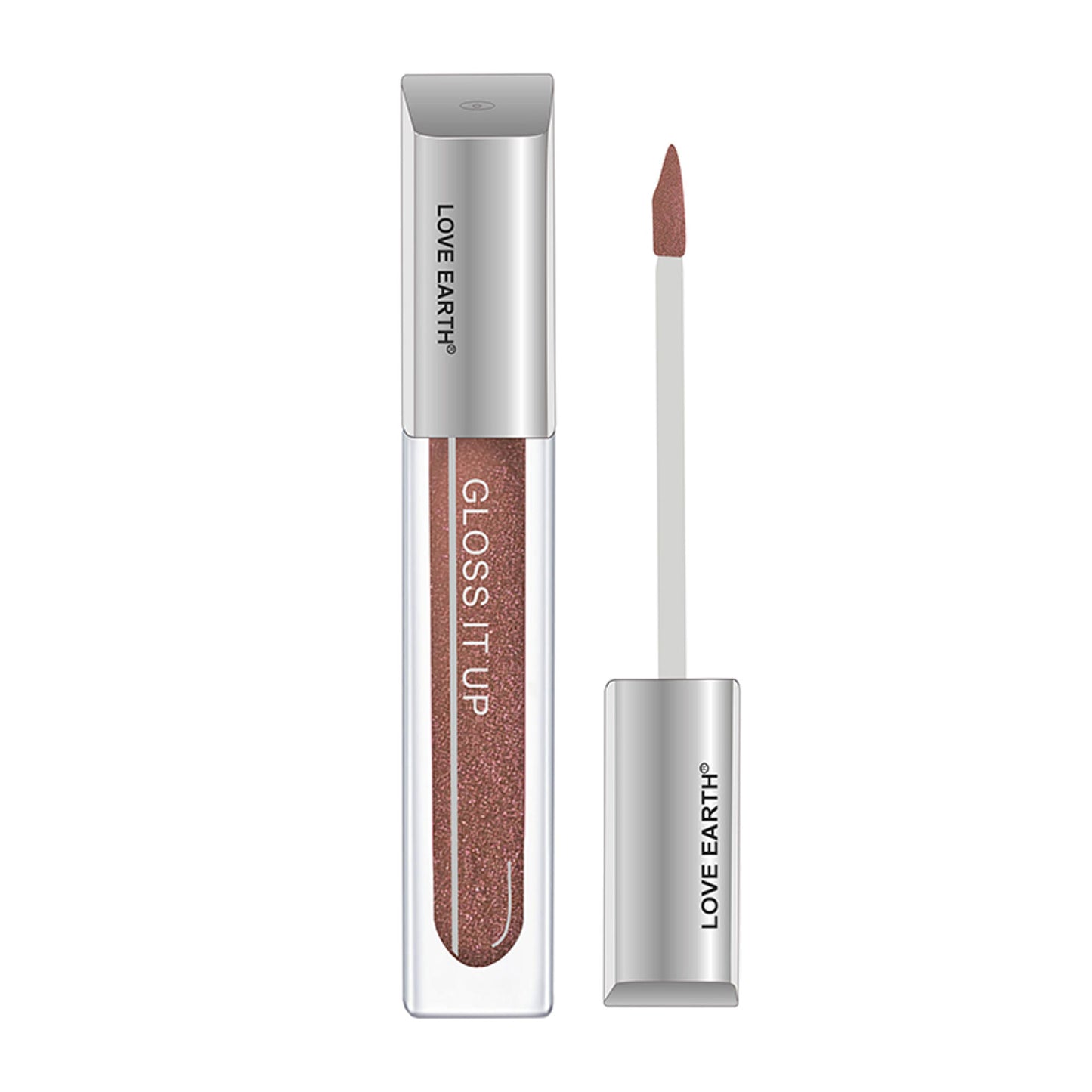 Love Earth Lip Gloss High Shine And Glossy Finish - Honey Dip