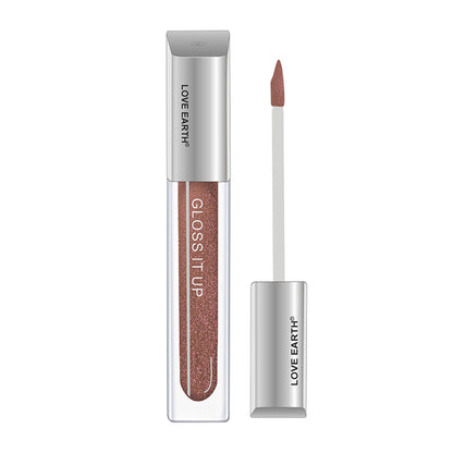 Love Earth Lip Gloss High Shine And Glossy Finish - Honey Dip