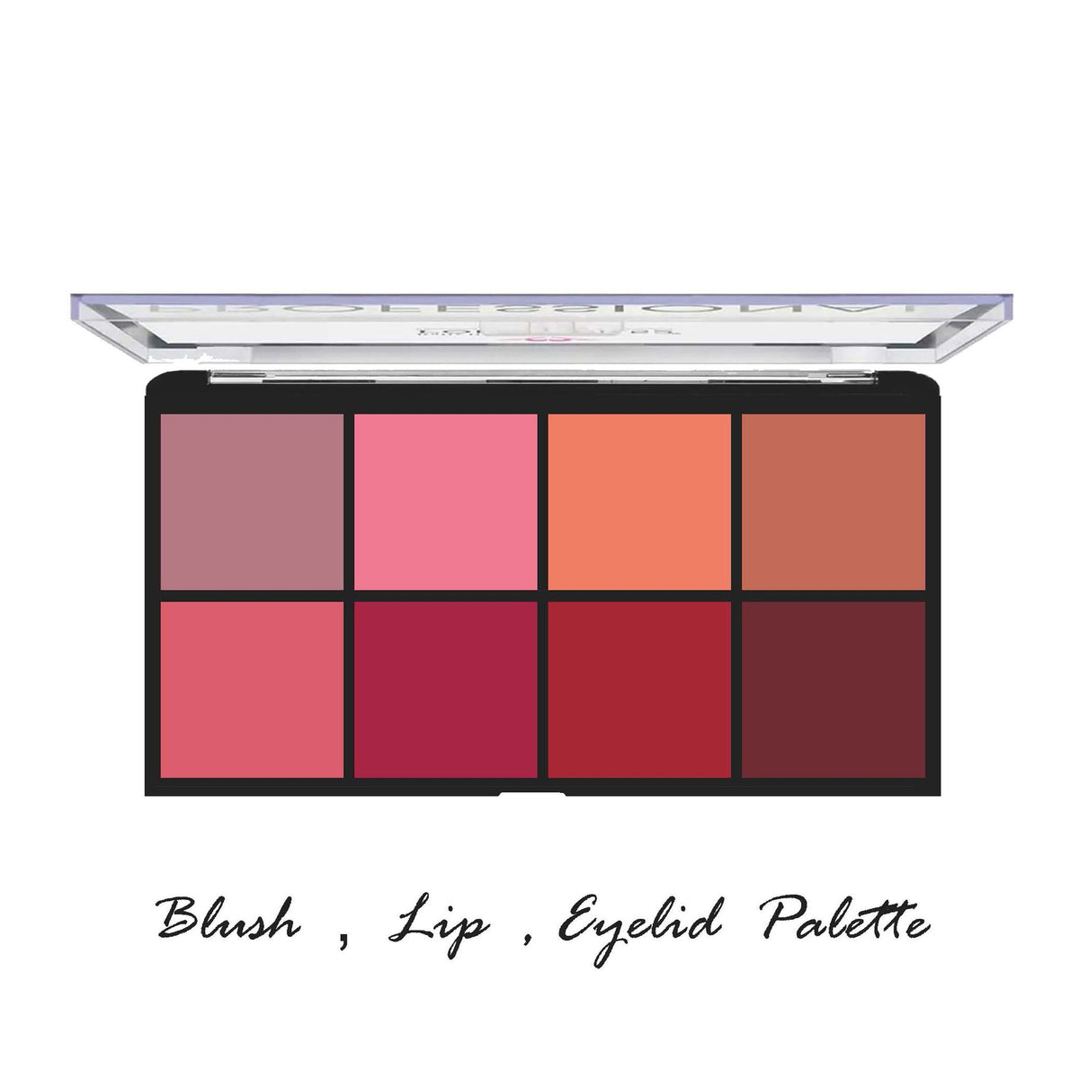 Love Earth multipot lip and cheek tint in a compact container, showing the product's packaging and vibrant color.