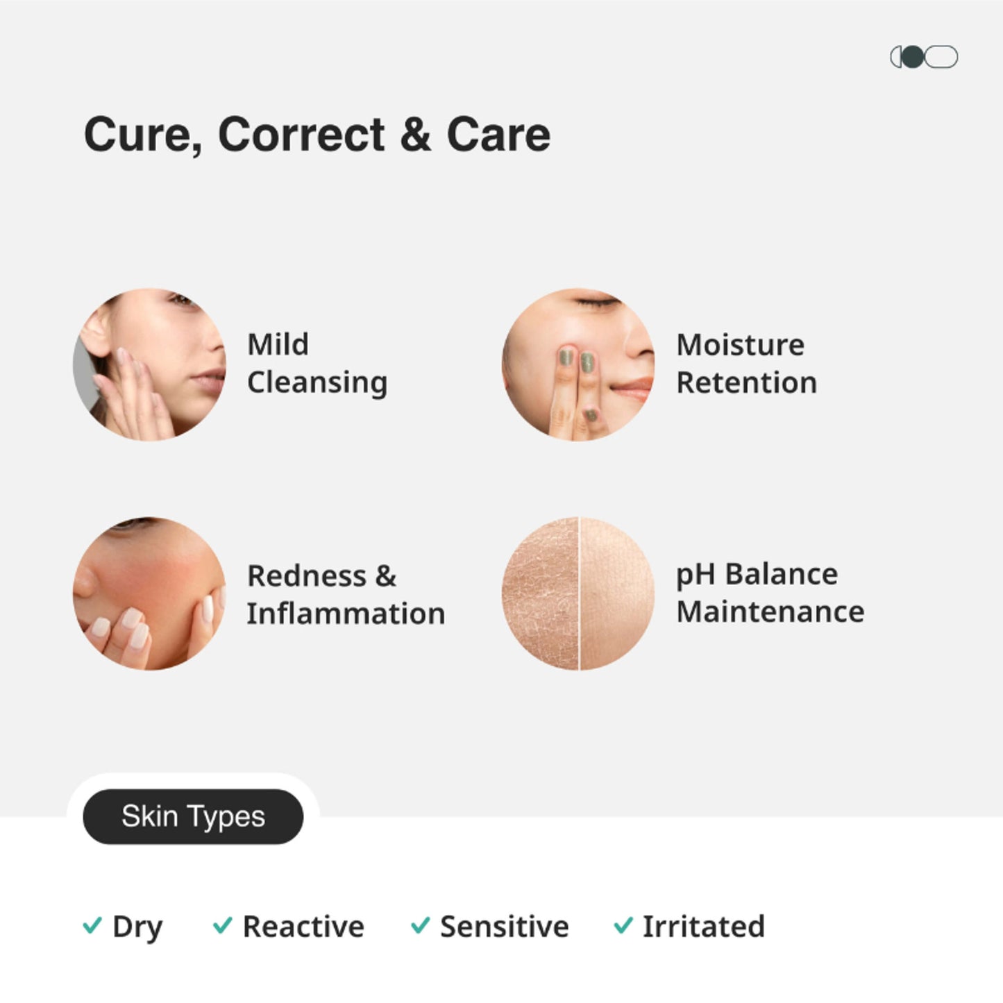Cureskin Sensitive Pro Cleanser With Tucuma Butter & Apple Extracts