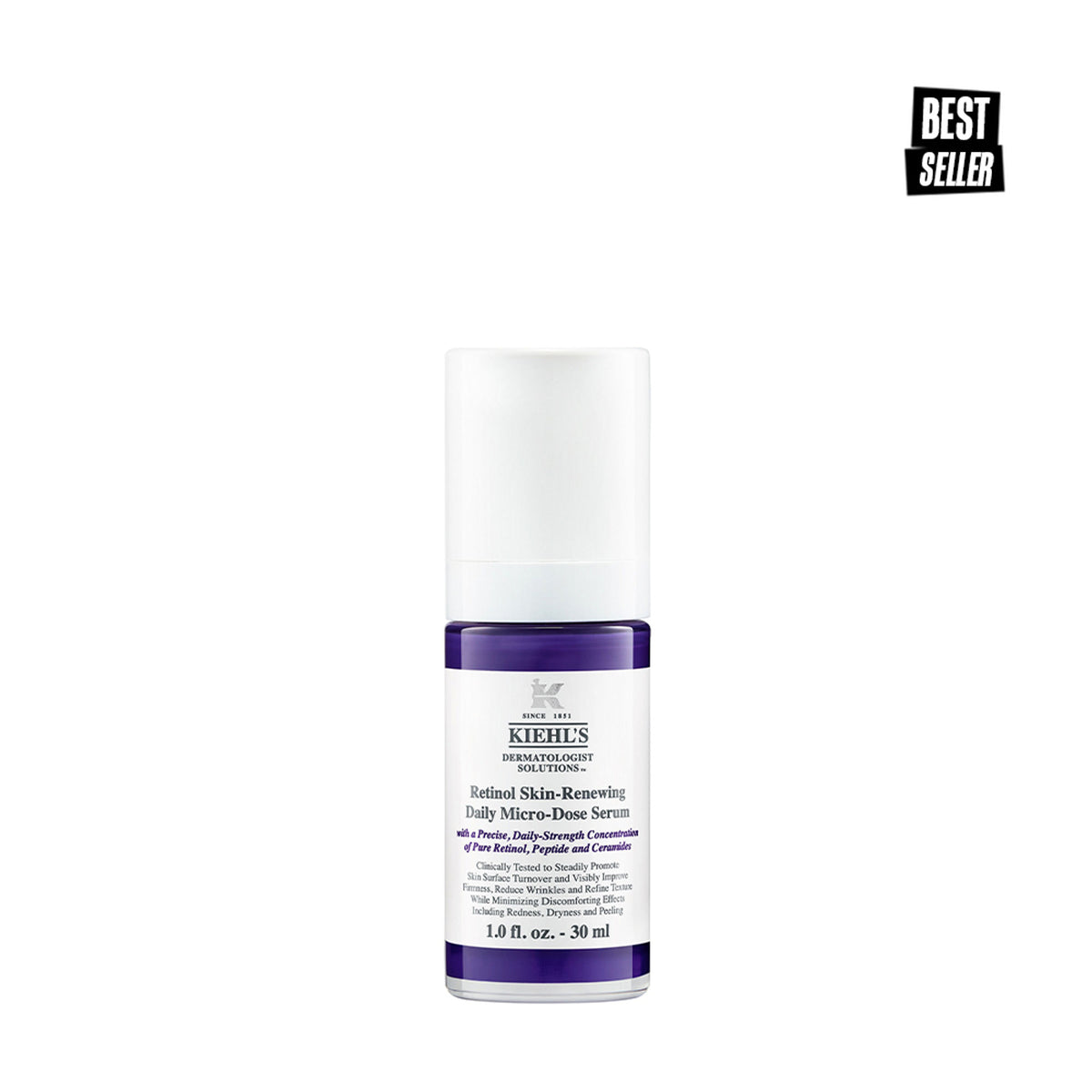 Kiehl's Micro-Dose Anti-Aging Retinol Serum - With Ceramides and Peptide