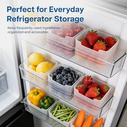 HomeWiz Fridge Storage Containers