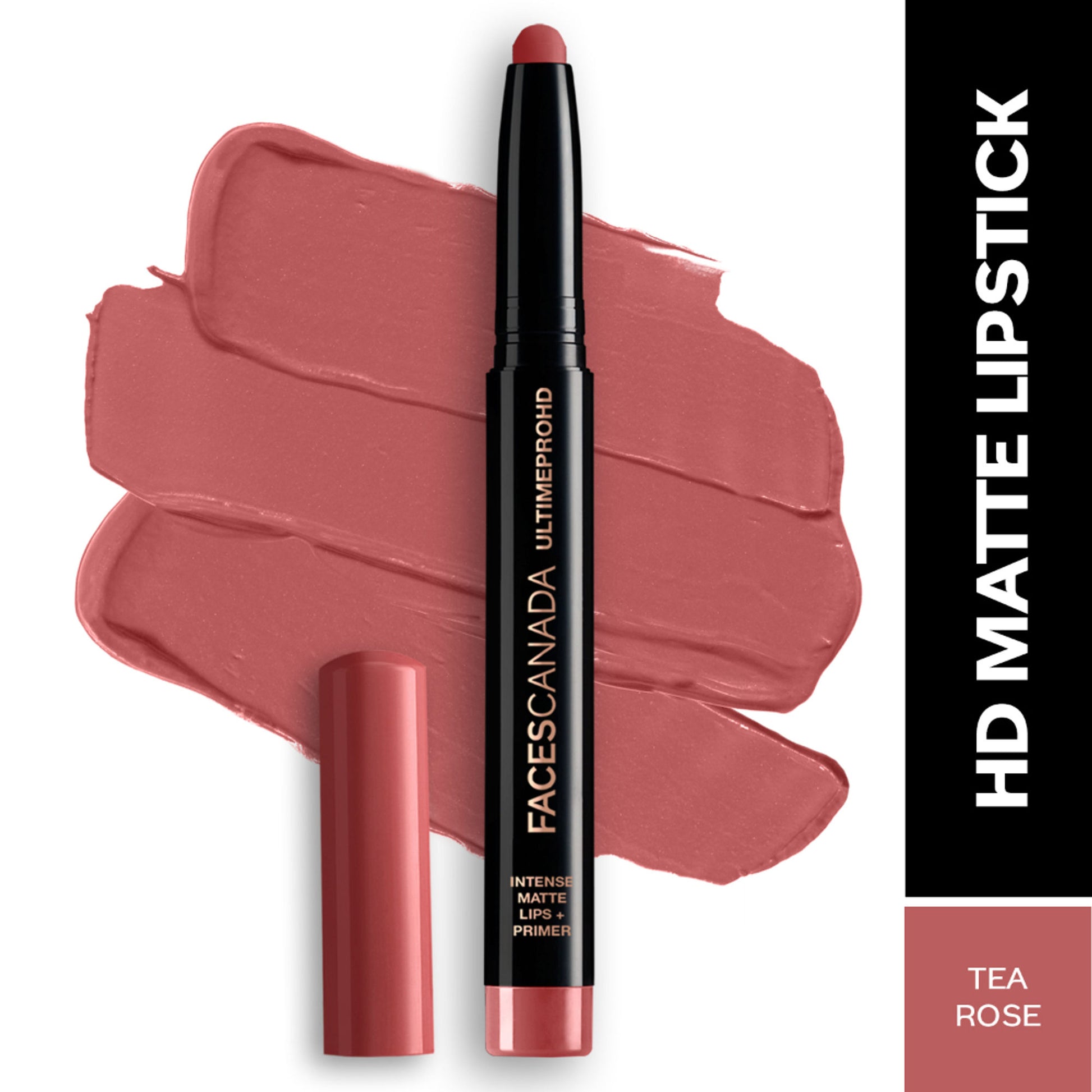 Faces Canada Ultime Pro HD Intense Matte Lips + Primer - Tea Rose 10