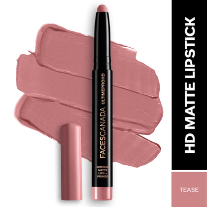 Faces Canada Ultime Pro HD Intense Matte Lips + Primer - Tease 14
