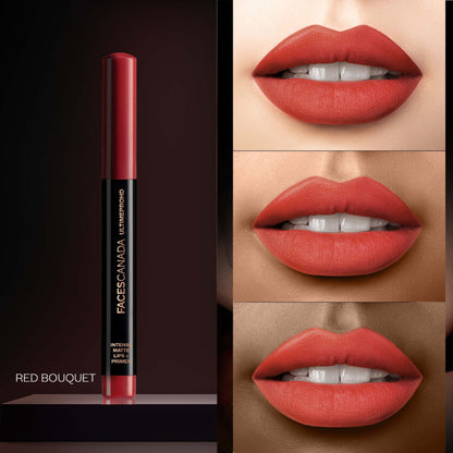 Faces Canada Ultime Pro HD Intense Matte Lips + Primer - Red Bouquet 18