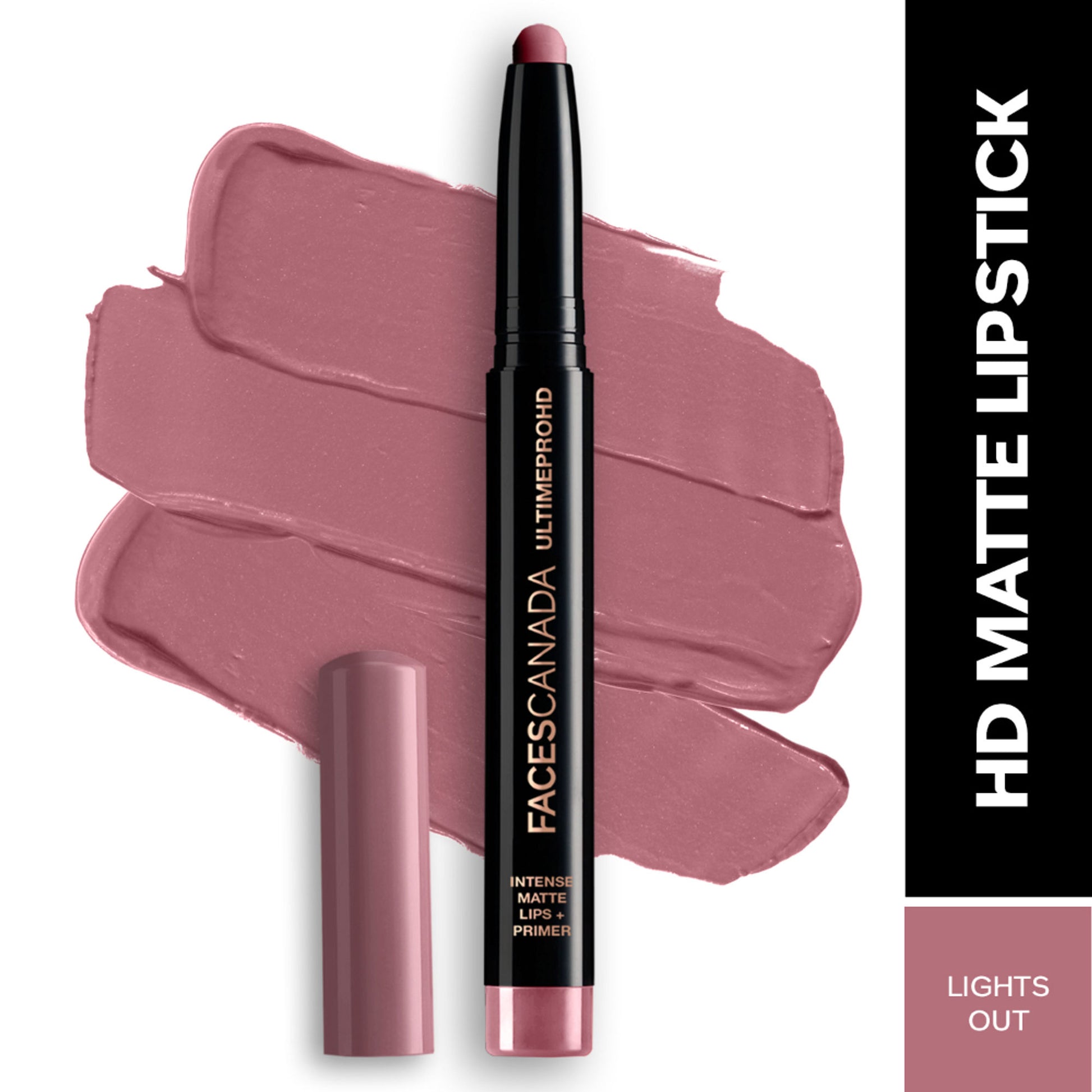 Faces Canada Ultime Pro HD Intense Matte Lips + Primer - Lights Out 24