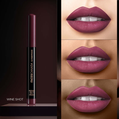 Faces Canada Ultime Pro HD Intense Matte Lips + Primer - Wine Shot 26