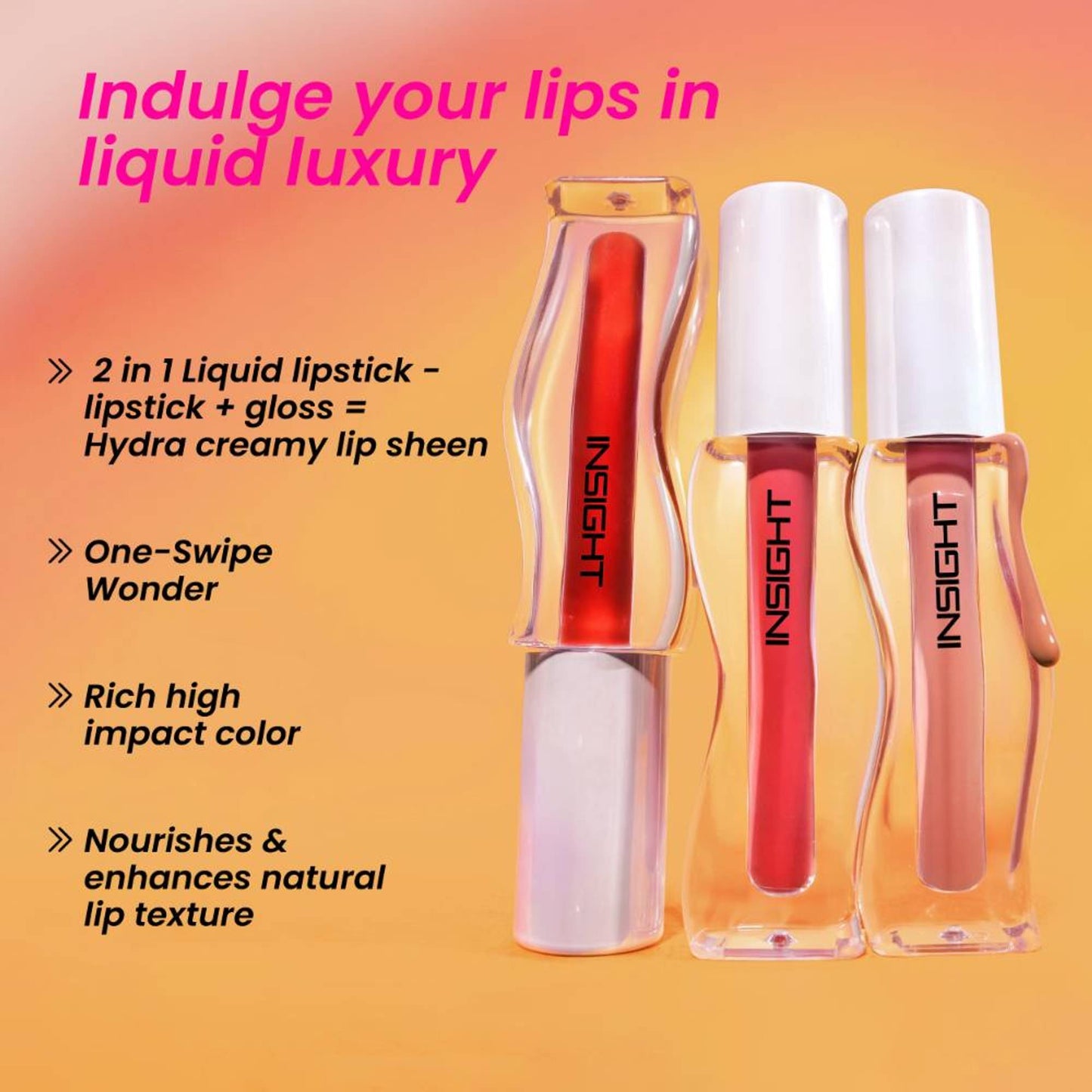 Insight Cosmetics Hydra Creamy Lip Sheen - Pink Royalty
