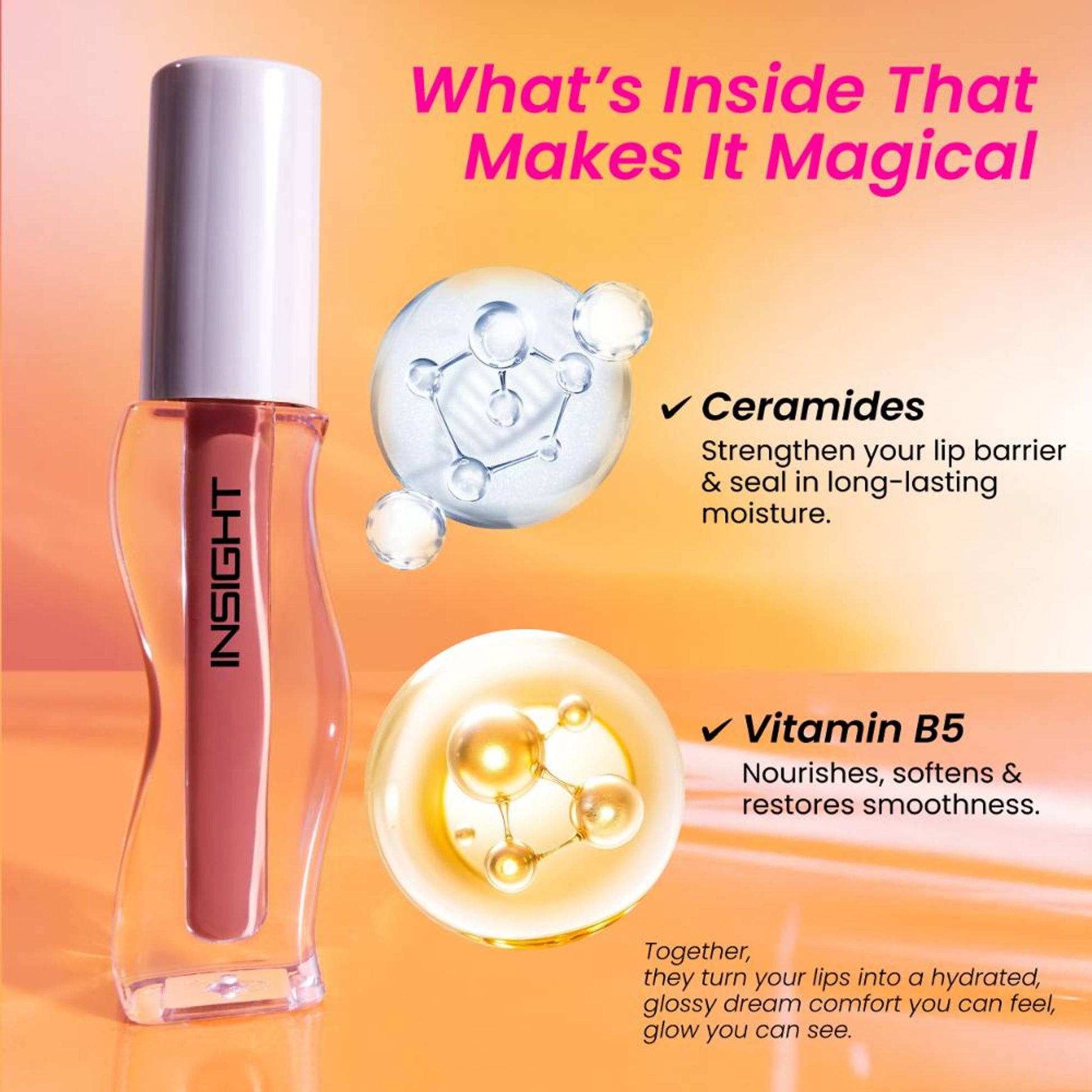 Insight Cosmetics Hydra Creamy Lip Sheen - The Empress