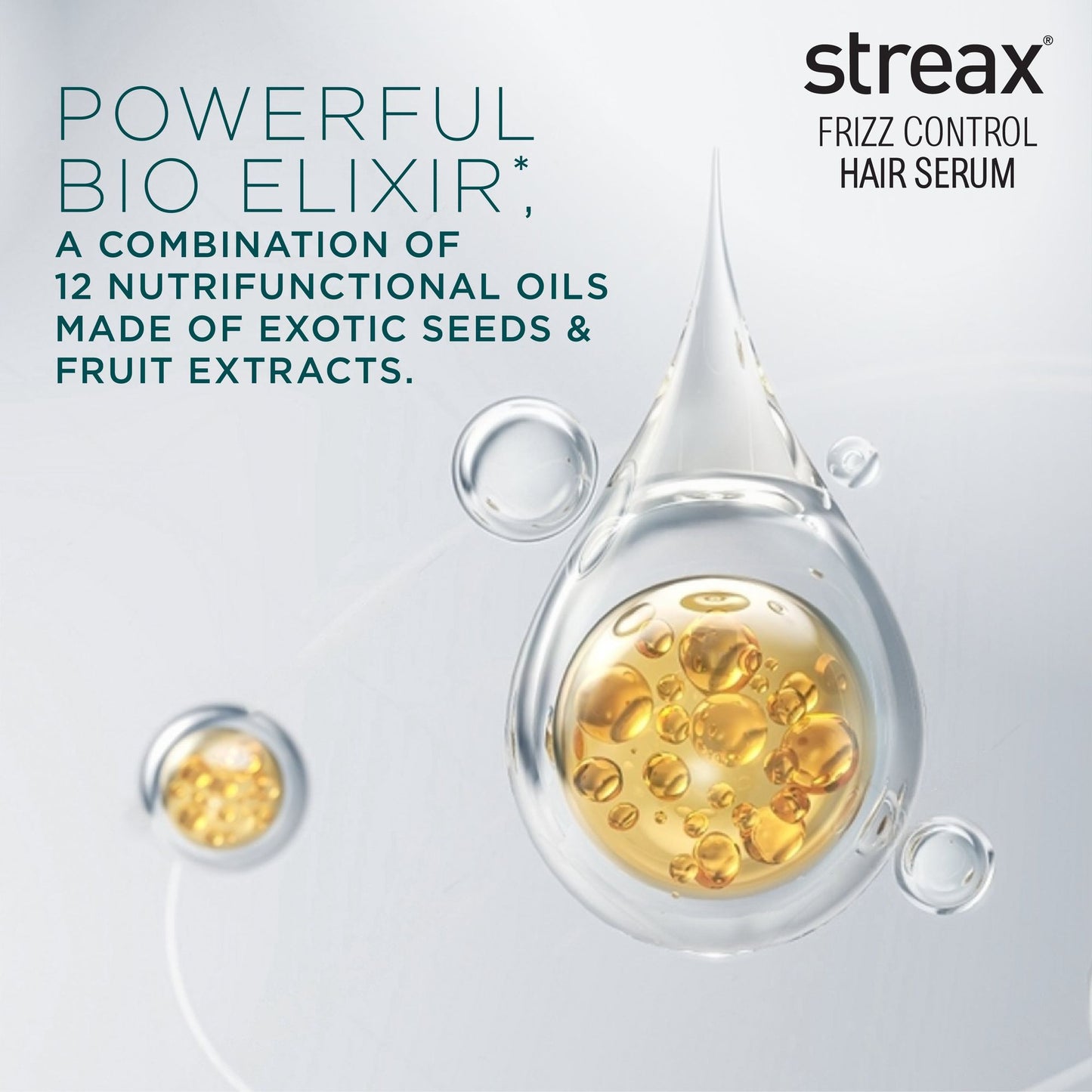 Streax Anti Frizz Hair Serum With Bio-Elixir