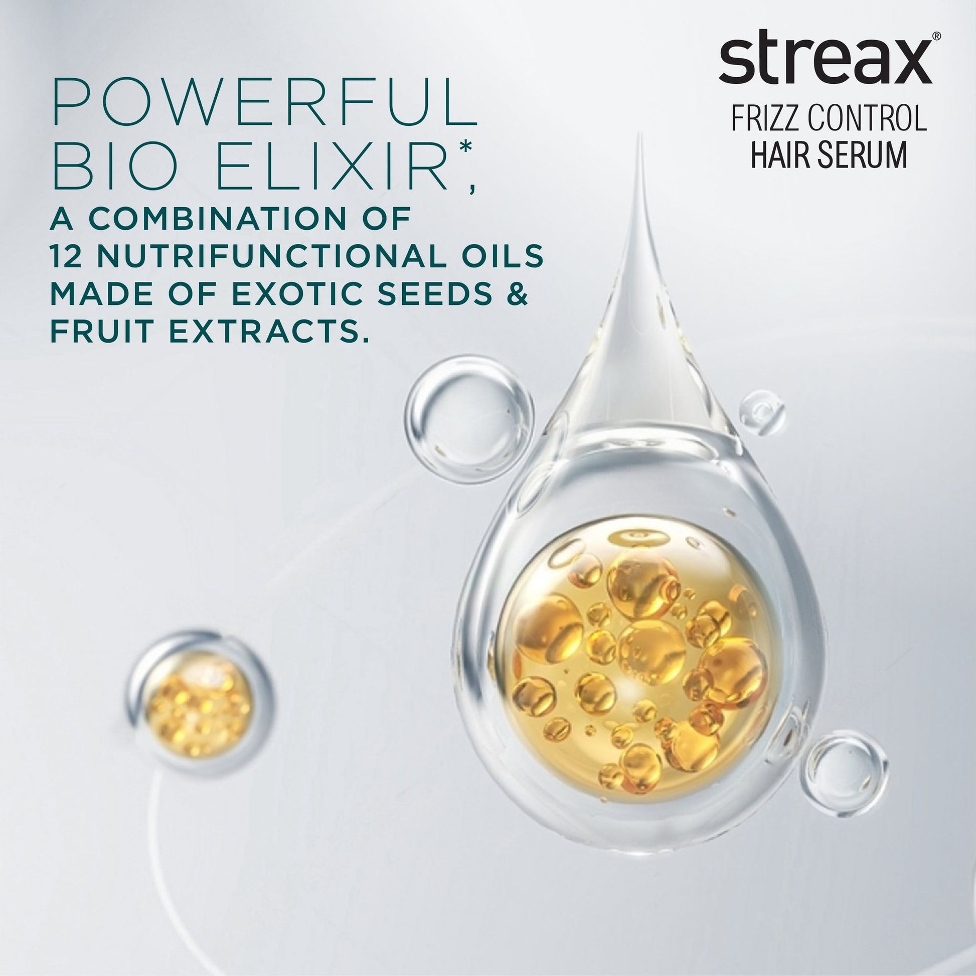 Streax Anti Frizz Hair Serum With Bio-Elixir
