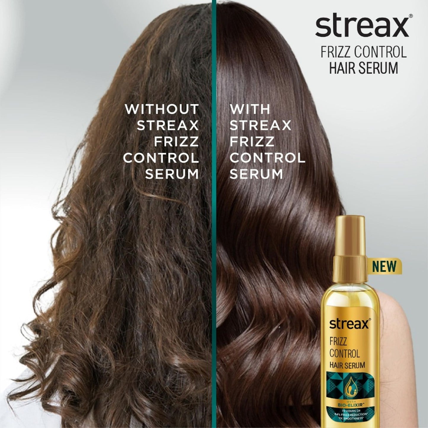 Streax Anti Frizz Hair Serum With Bio-Elixir