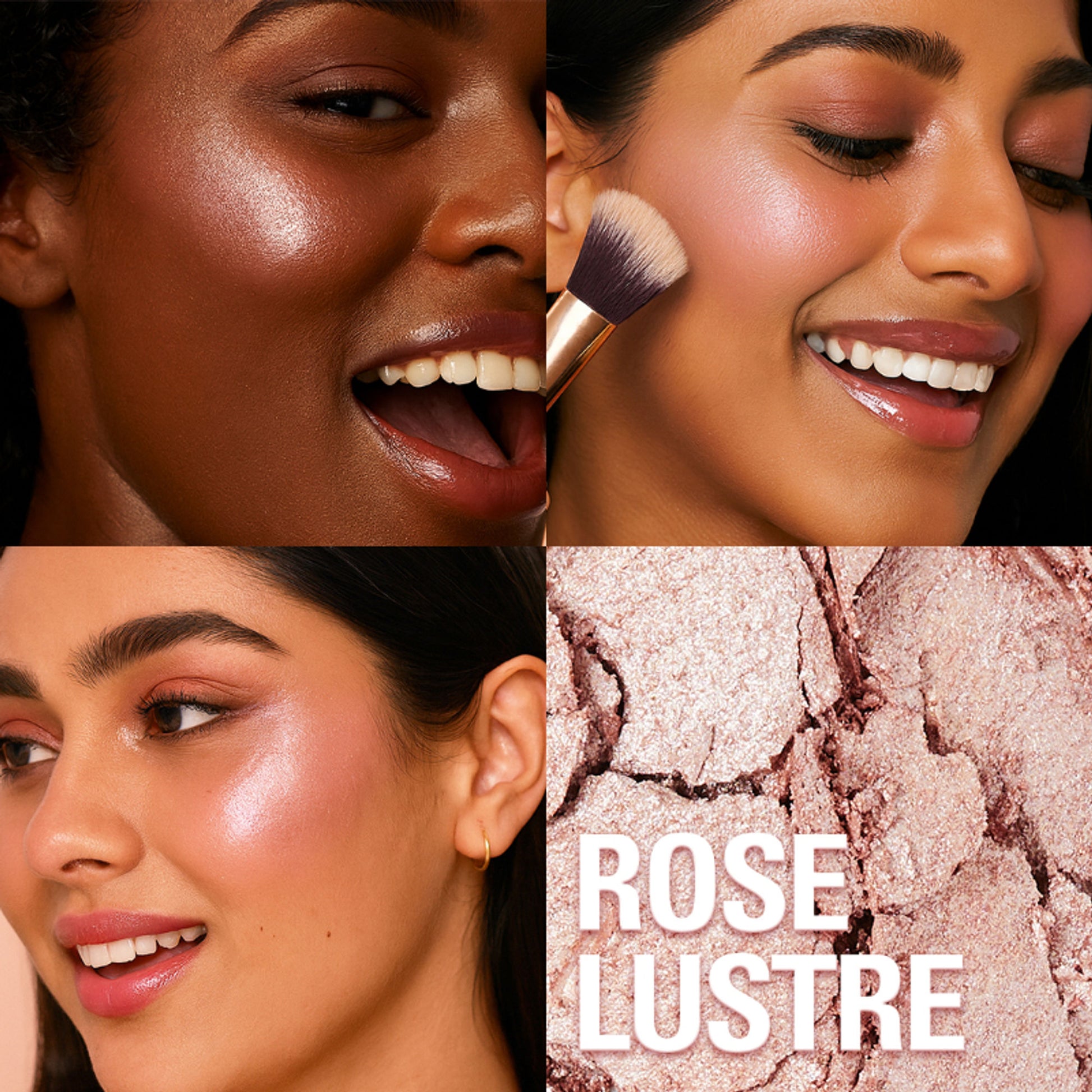Makeup Revolution Beam Bright Highlighter - Rose Lustre