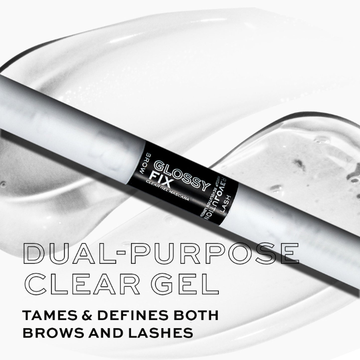 Makeup Revolution Relove Glossy Fix Clear Brow Gel Mascara