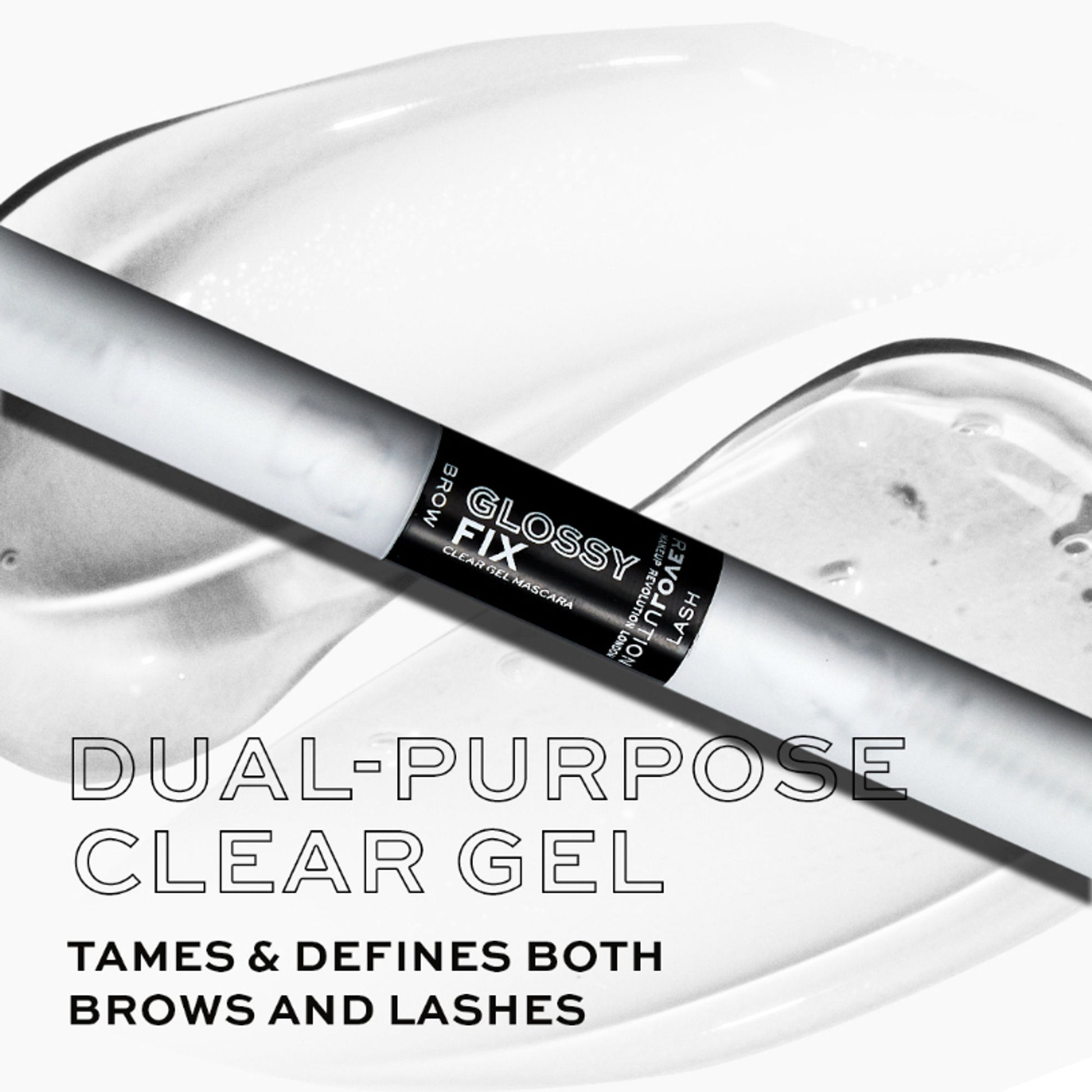Makeup Revolution Relove Glossy Fix Clear Brow Gel Mascara