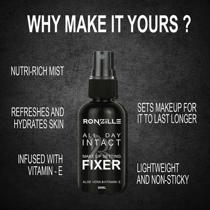 Ronzille All Day Intact Makeup Setting Fixer