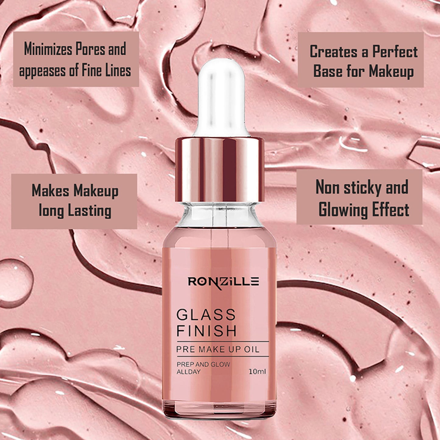 Ronzille Glass Finish Pre Makeup Oil