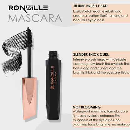 Ronzille Waterproof And Smudgeproof Diamond Mascara