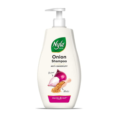 Nyle Naturals Anti Dandruff Shampoo with Goodness Of Onion & Methi