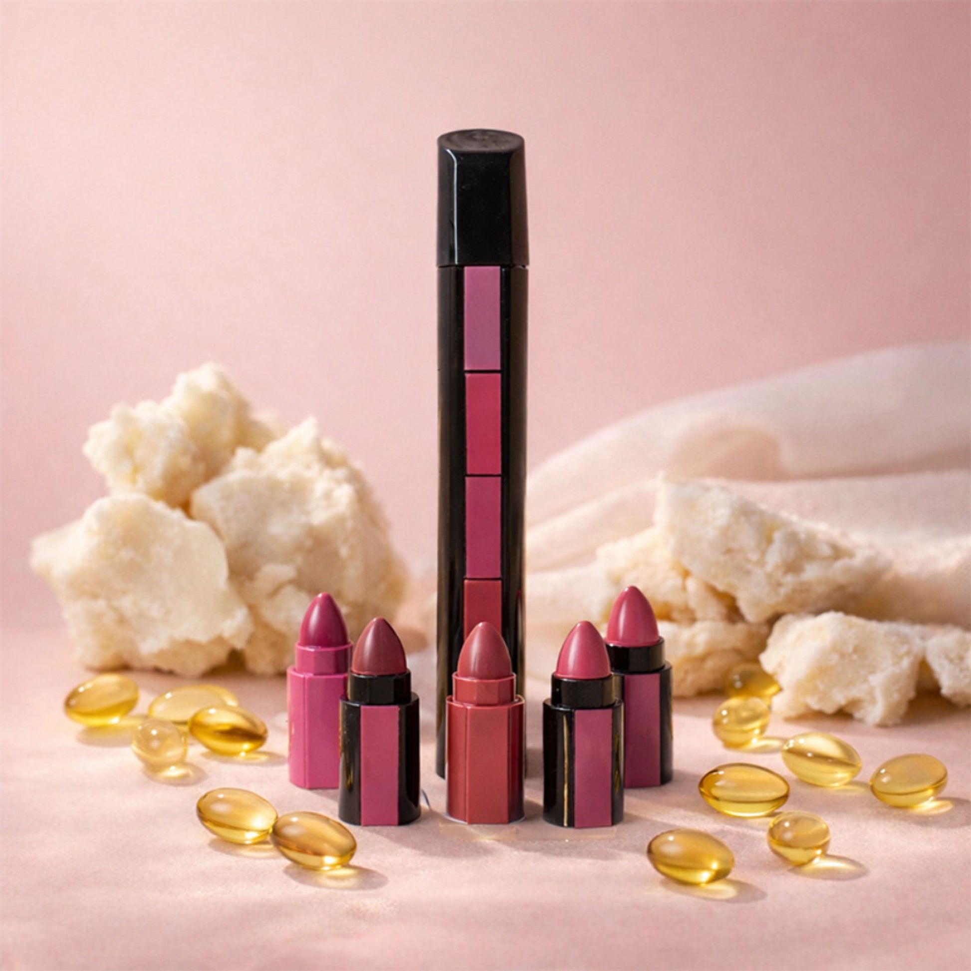 CUFFS N LASHES Penta 5 In 1 Matte Lipstick - 02 Nude