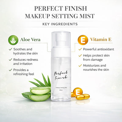 CUFFS N LASHES Perfect Finish Makeup Setting Spray