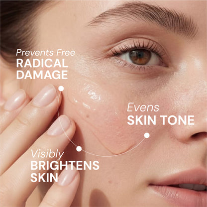 Lumineve 10% Vitamin C & Collagen Face Serum with Peptide+ Ferulic Acid, Pigmentation & Bright Skin