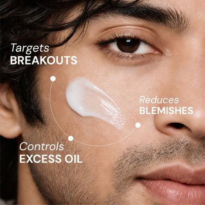 Lumineve Gel Crème with Niacinamide, Collagen, Peptide, Ultra-Light Texture for Oily Acne-Prone skin