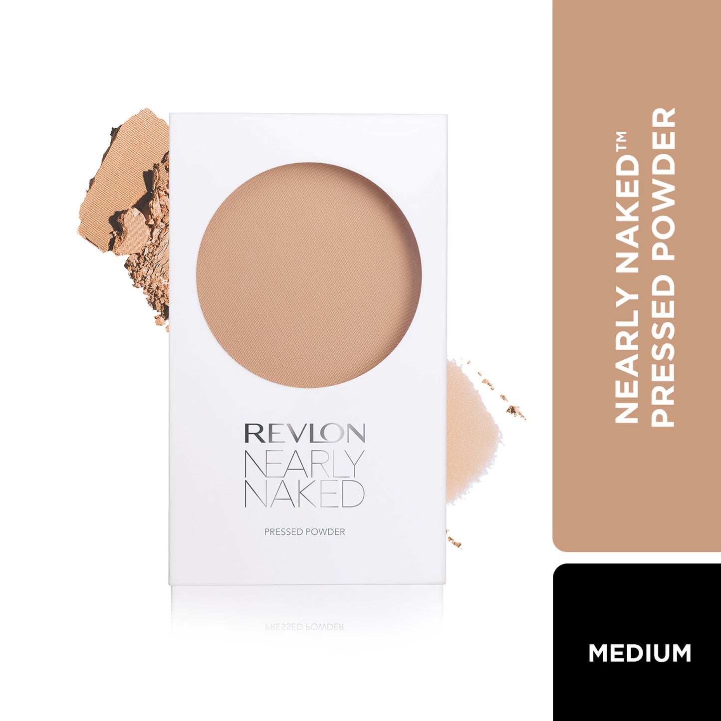 Revlon Nearly Naked Pressed Powder - 030 Medium