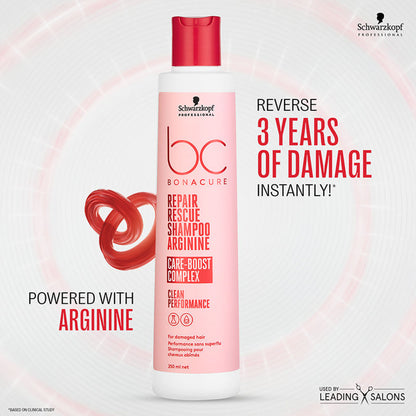 Schwarzkopf Professional Bonacure Repair Rescue Shampoo with Arginine (250 ml)