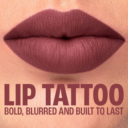 Lakme 9To5 Lip Tattoo Matte Slim Stick - MR2 Red Coat