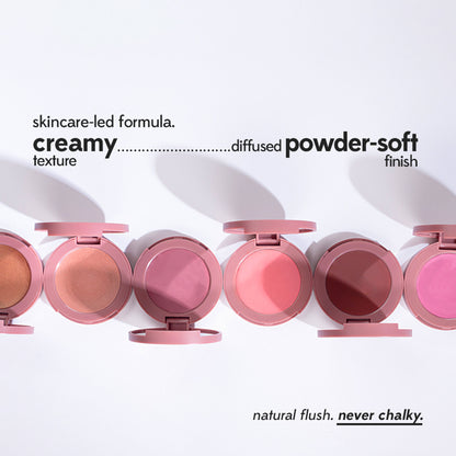 Ruby's Organics Soft Matte Cream Blush - Deep Rose
