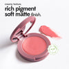 Ruby's Organics Soft Matte Cream Blush - Peach