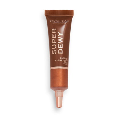 Makeup Revolution Superdewy Liquid Highlighter - Bronze Truffle