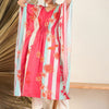 Dhiyona IE Women Floral Printed Gotta Patti Kurta