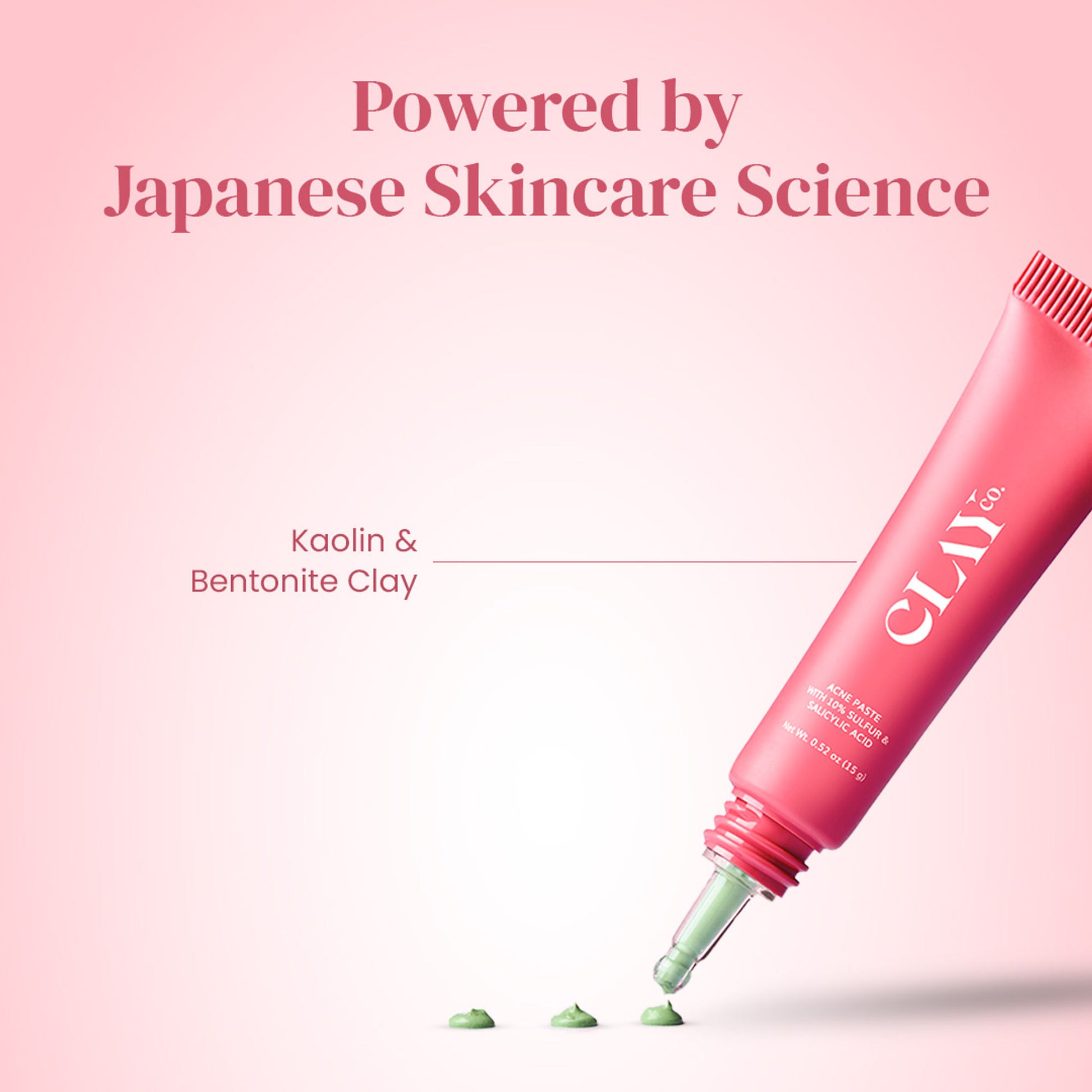 ClayCo Acne Paste With 10% Sulfur & Salicylic Acid