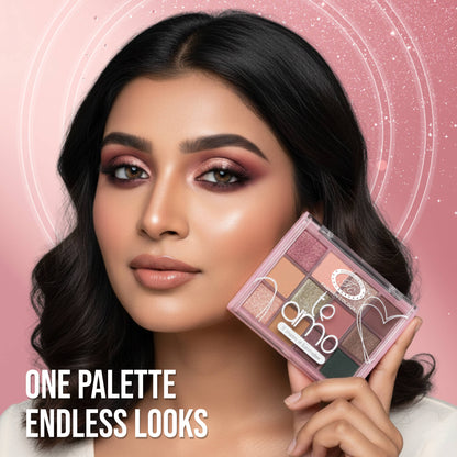 Fashion Colour Te Amo 12 Shade Eyeshadow Palette - Shade 01