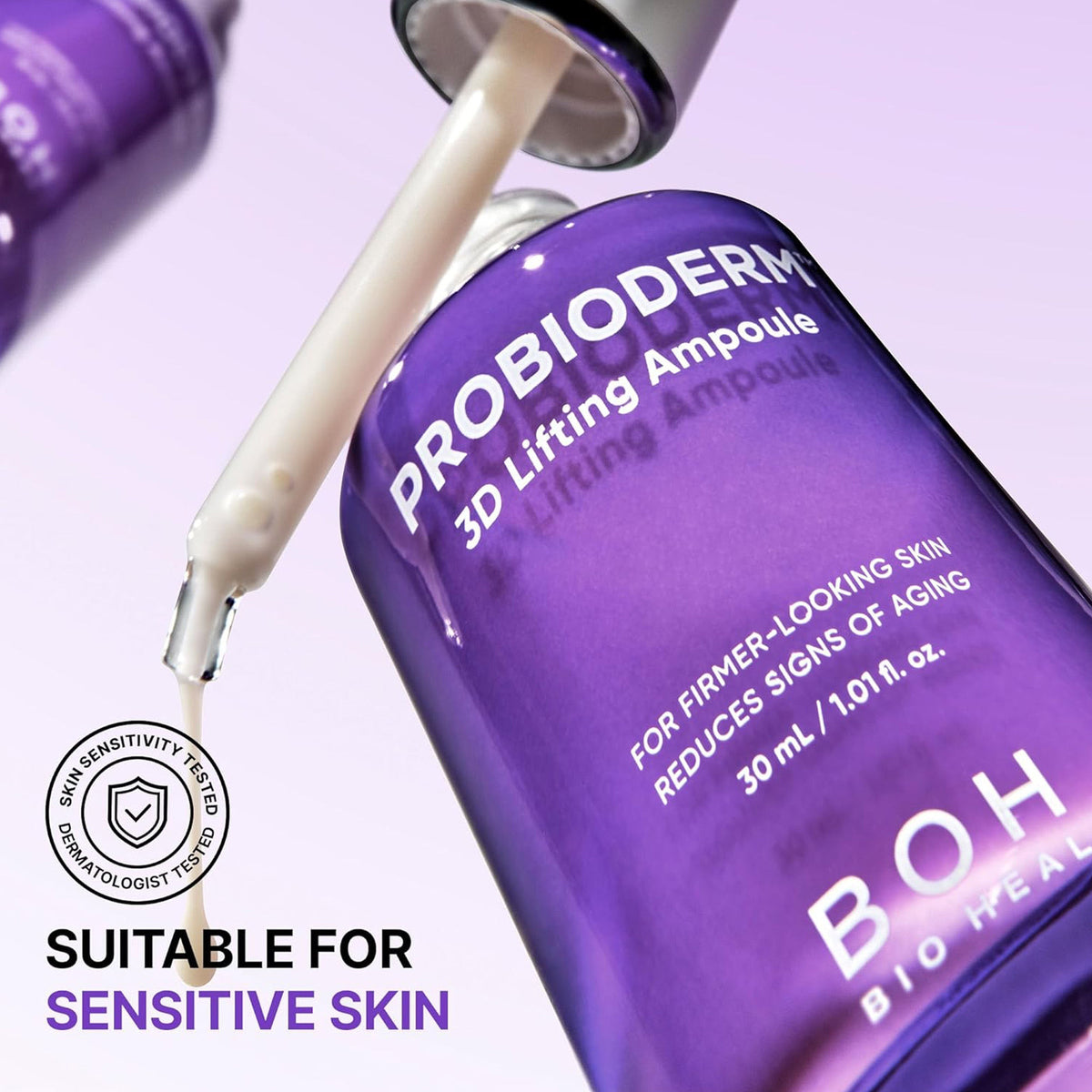 Bioheal Boh Probioderm 3D Lifting Ampoule - Firming Korean Serum Reduces Signs of Aging