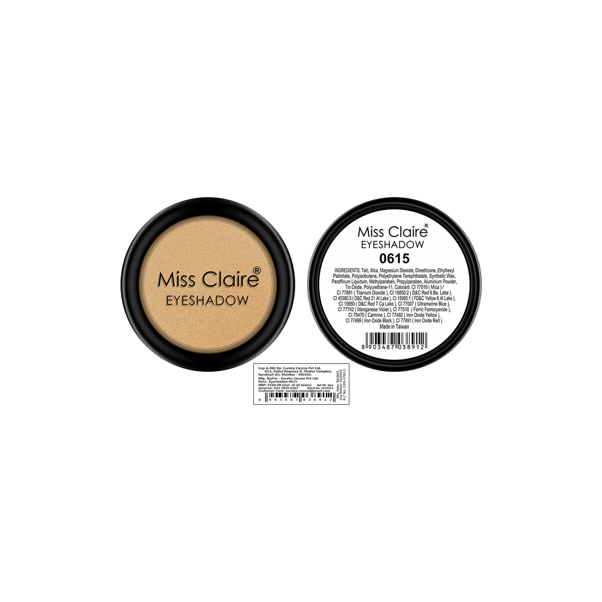 Miss Claire Single Eyeshadow - 615