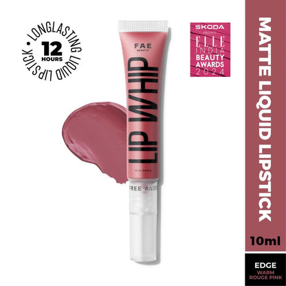 FAE Beauty Lip Whip 12H Matte Liquid Lipstick - Edge